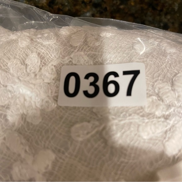 Mastro Moda Blouse Women’s M Button Up White Linen Lace Lagenlook Made In Italy - Picture 10 of 10